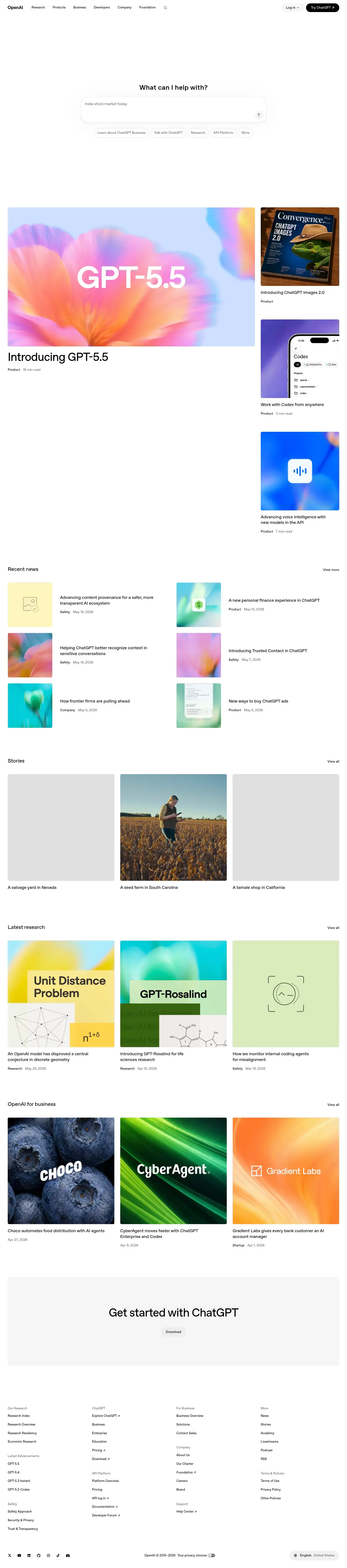 OpenAI desktop screenshot