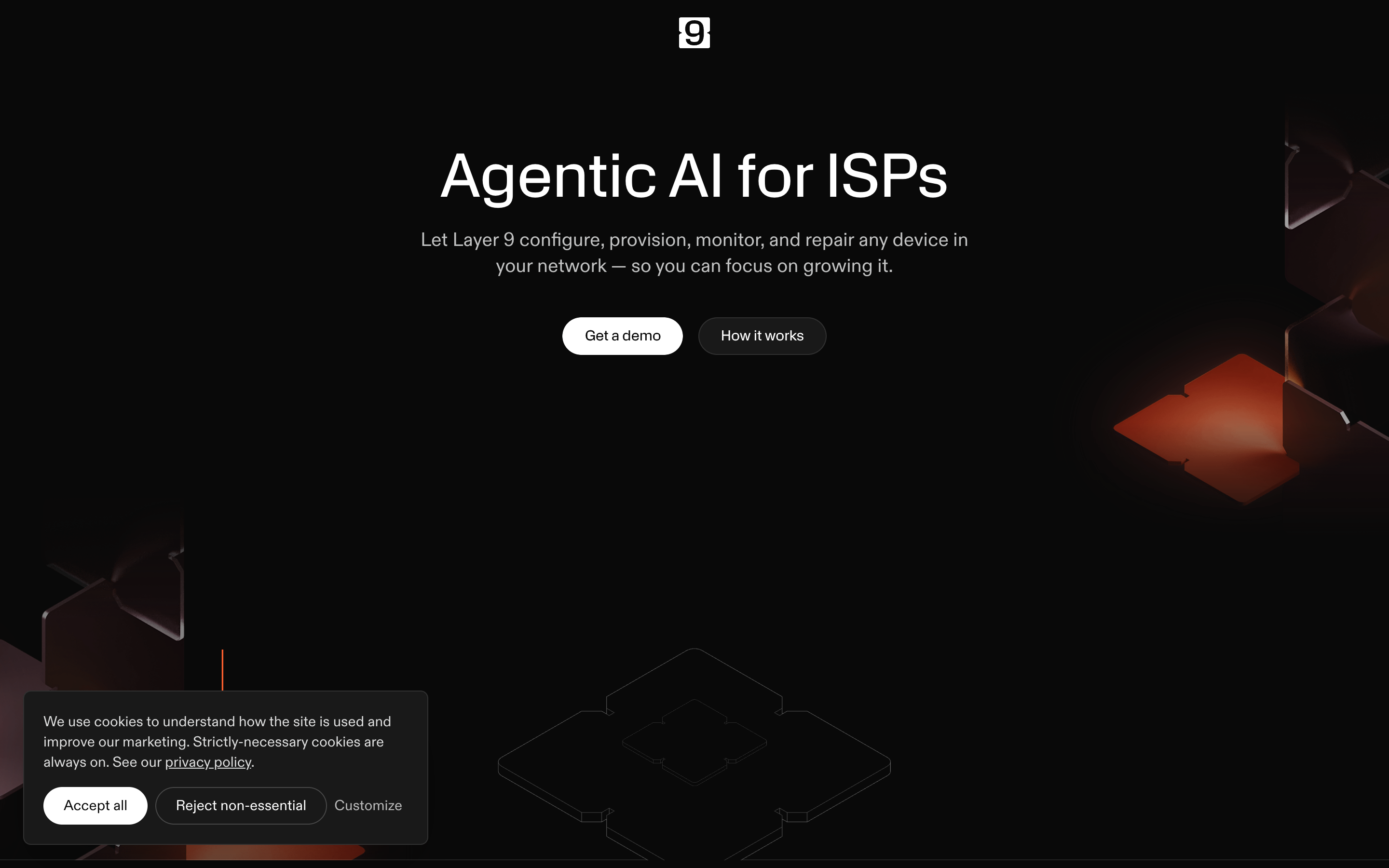 Layer9 website screenshot