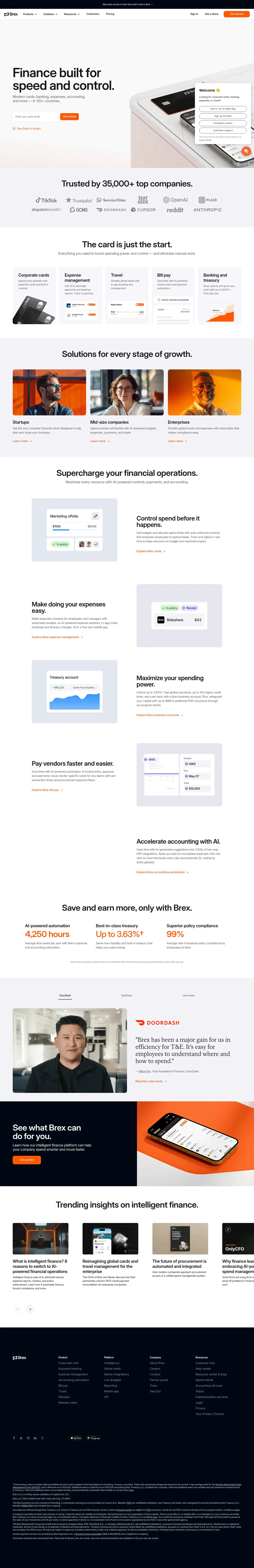Brex desktop screenshot