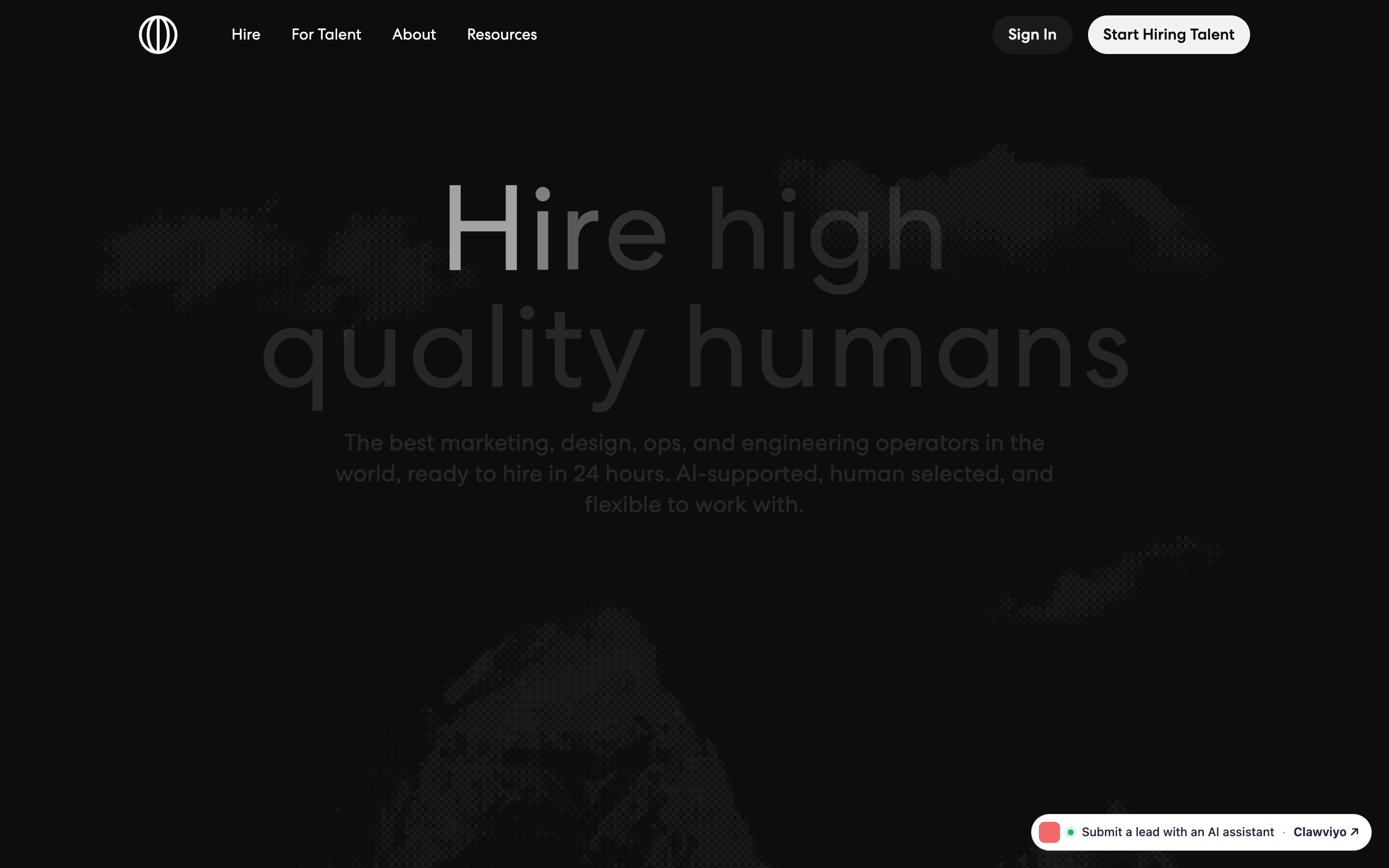 Pangea website screenshot