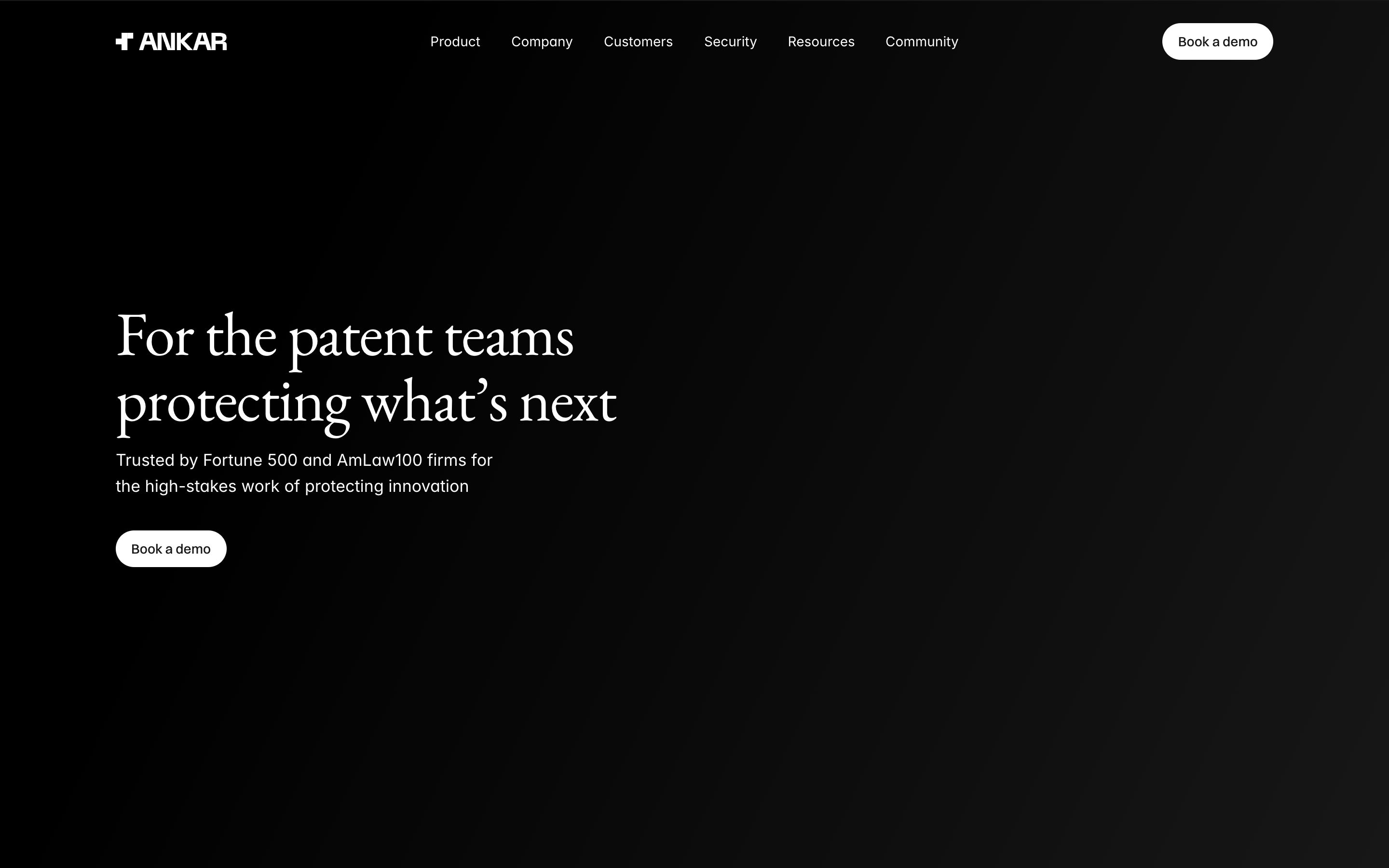 Ankar AI website screenshot