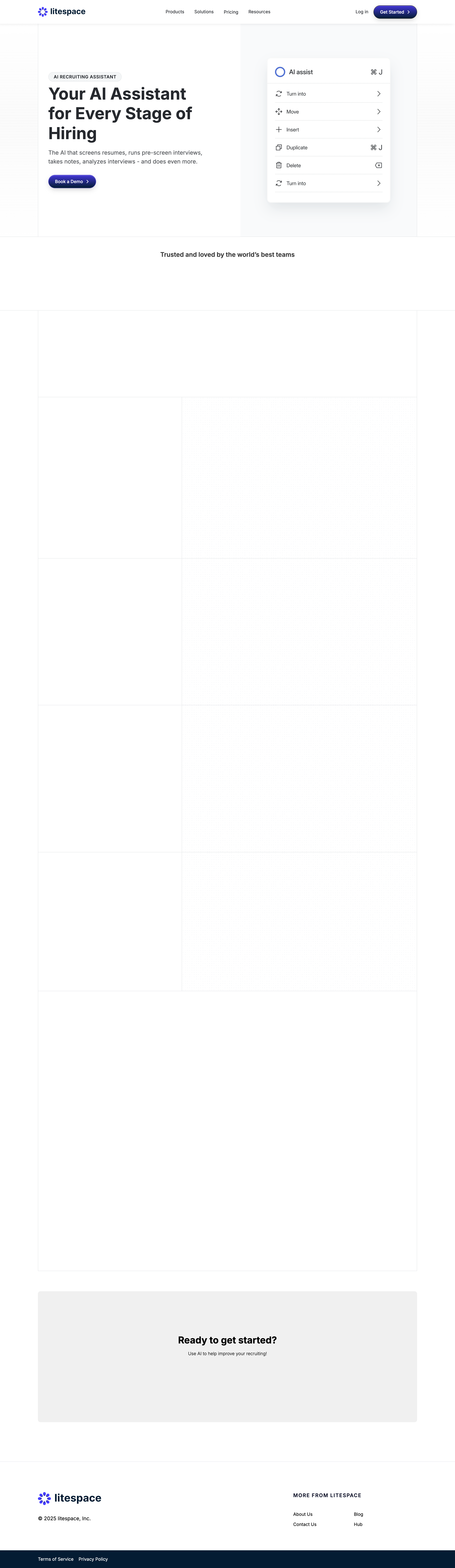 Litespace desktop screenshot