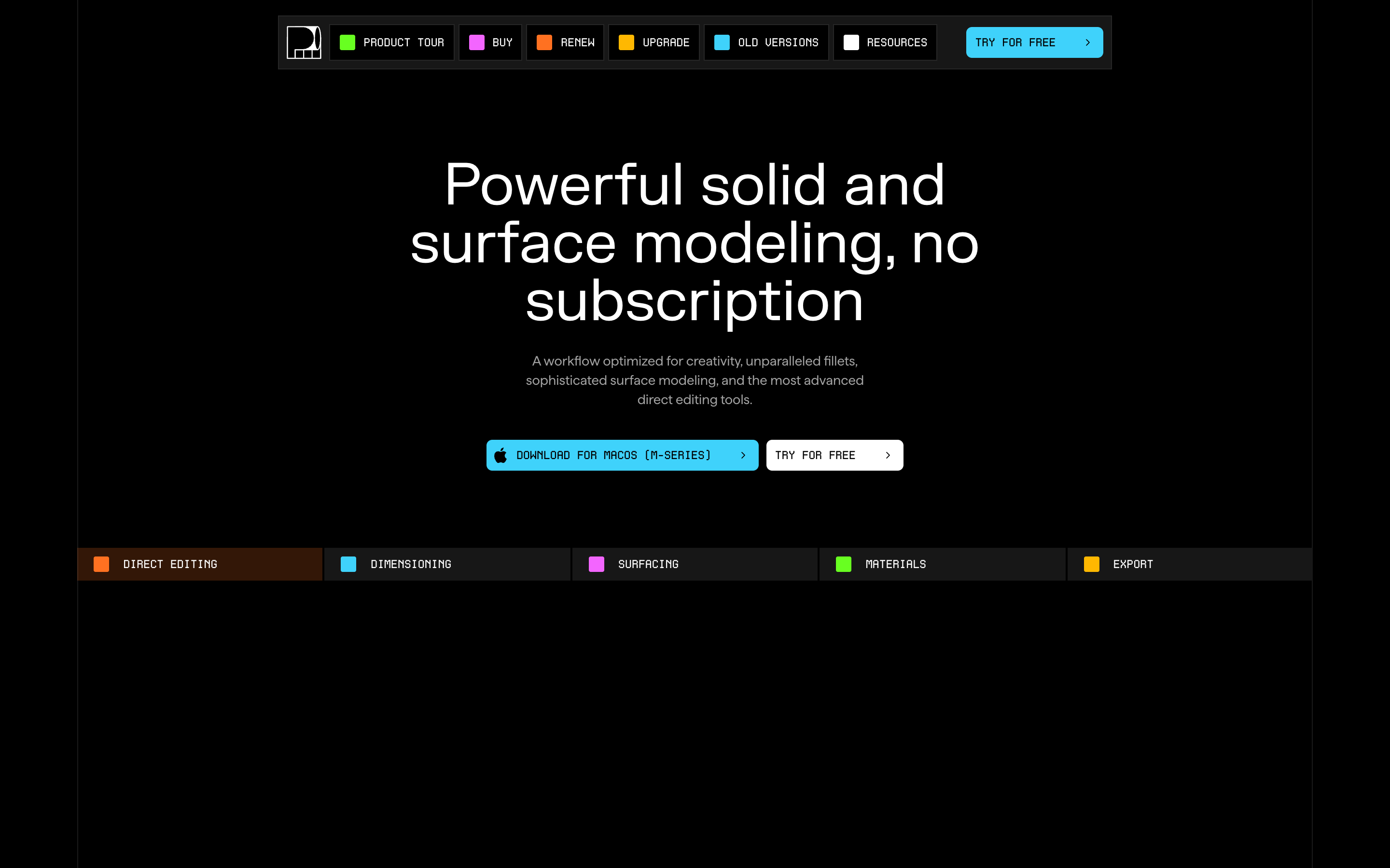 Plasticity website screenshot