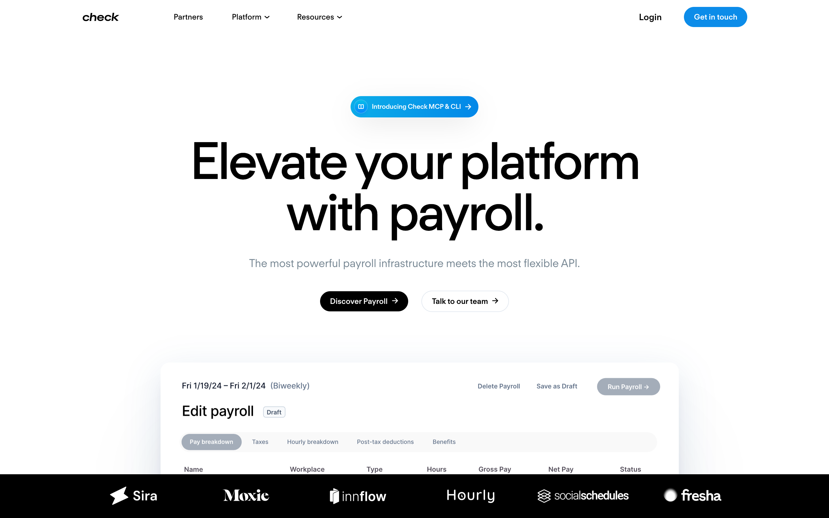 Checkhq website screenshot