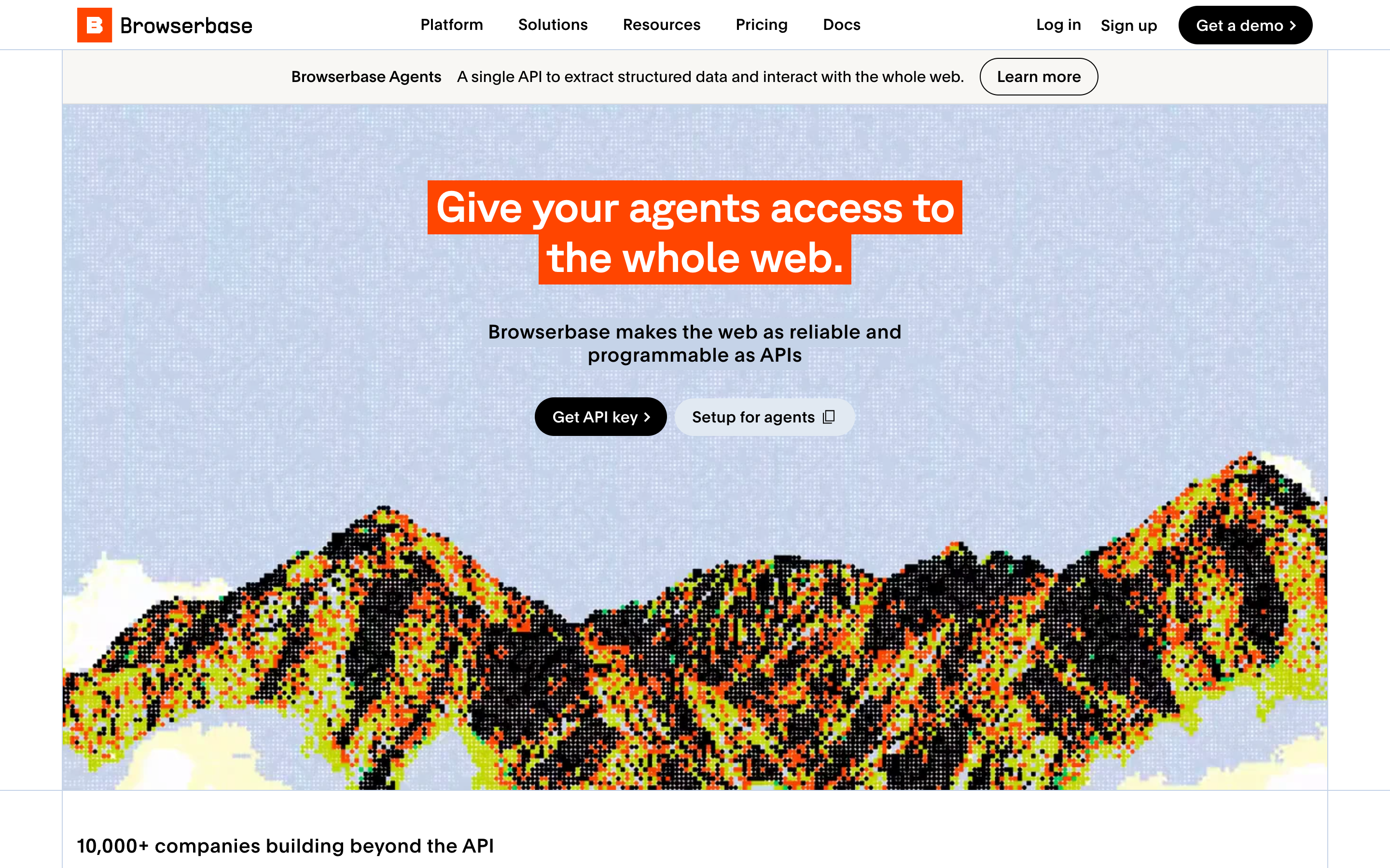 Browserbase website screenshot