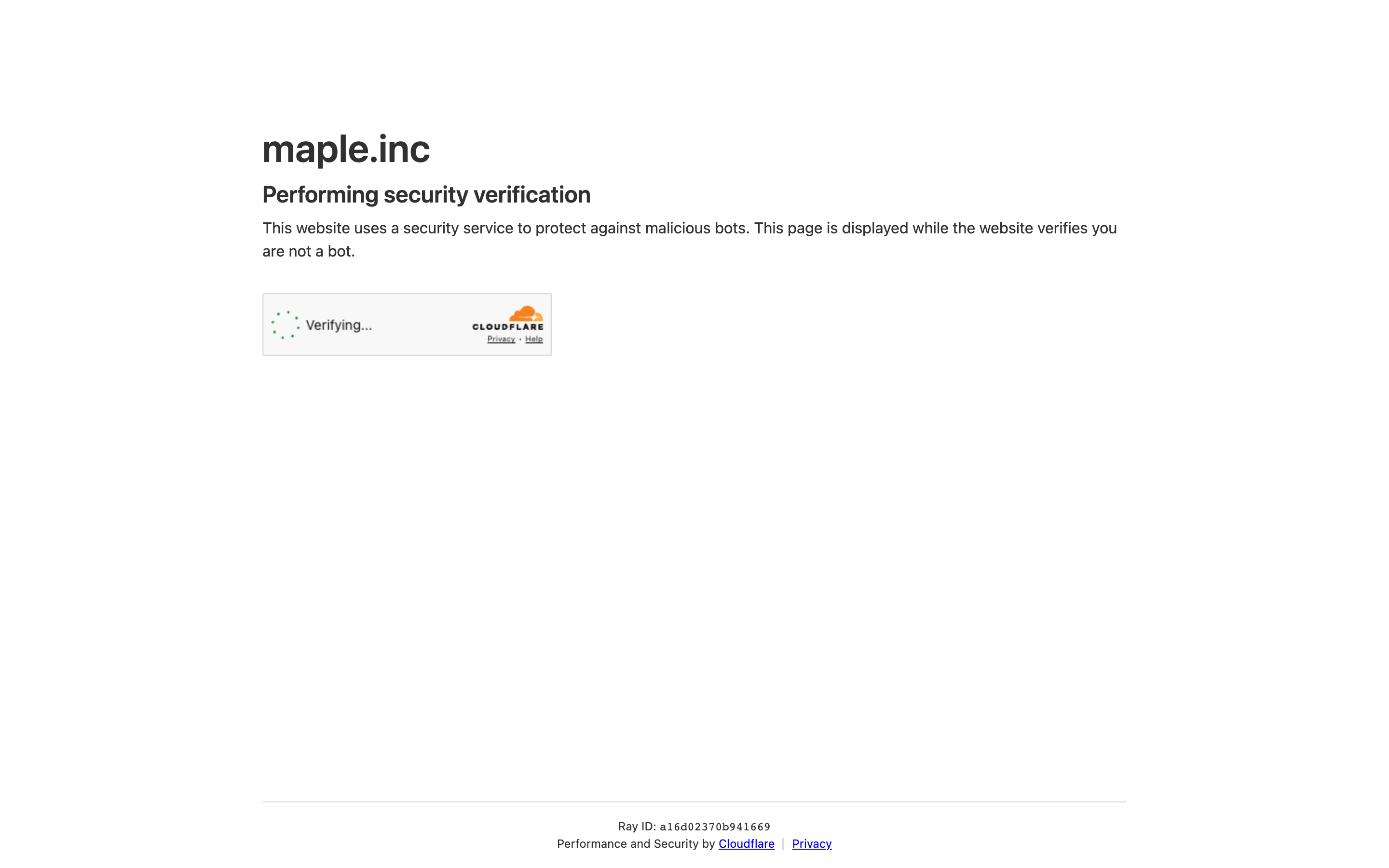 Maple desktop screenshot