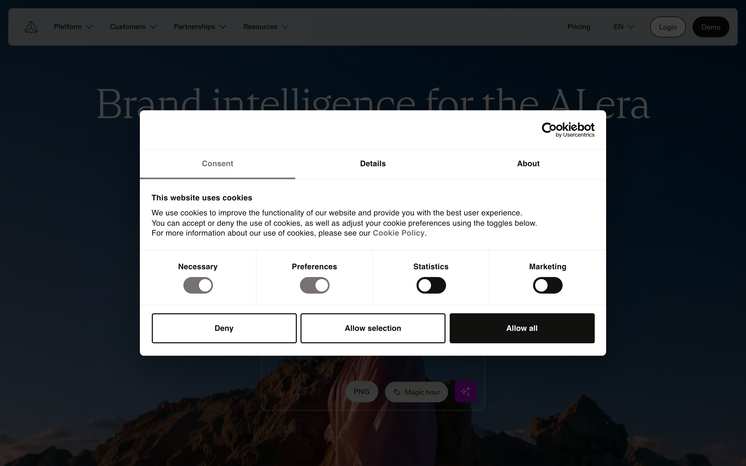 Frontify website screenshot