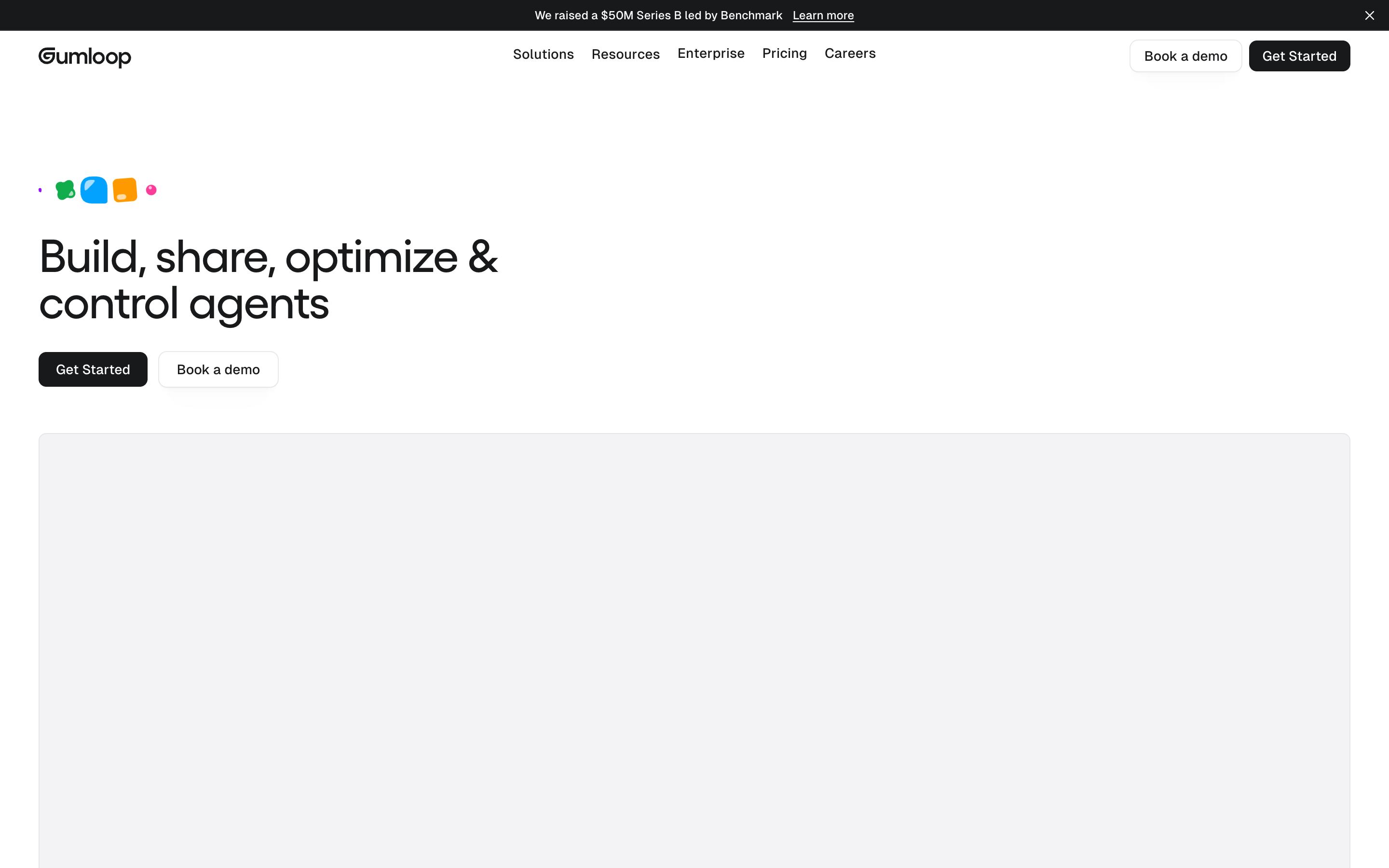 Gumloop website screenshot
