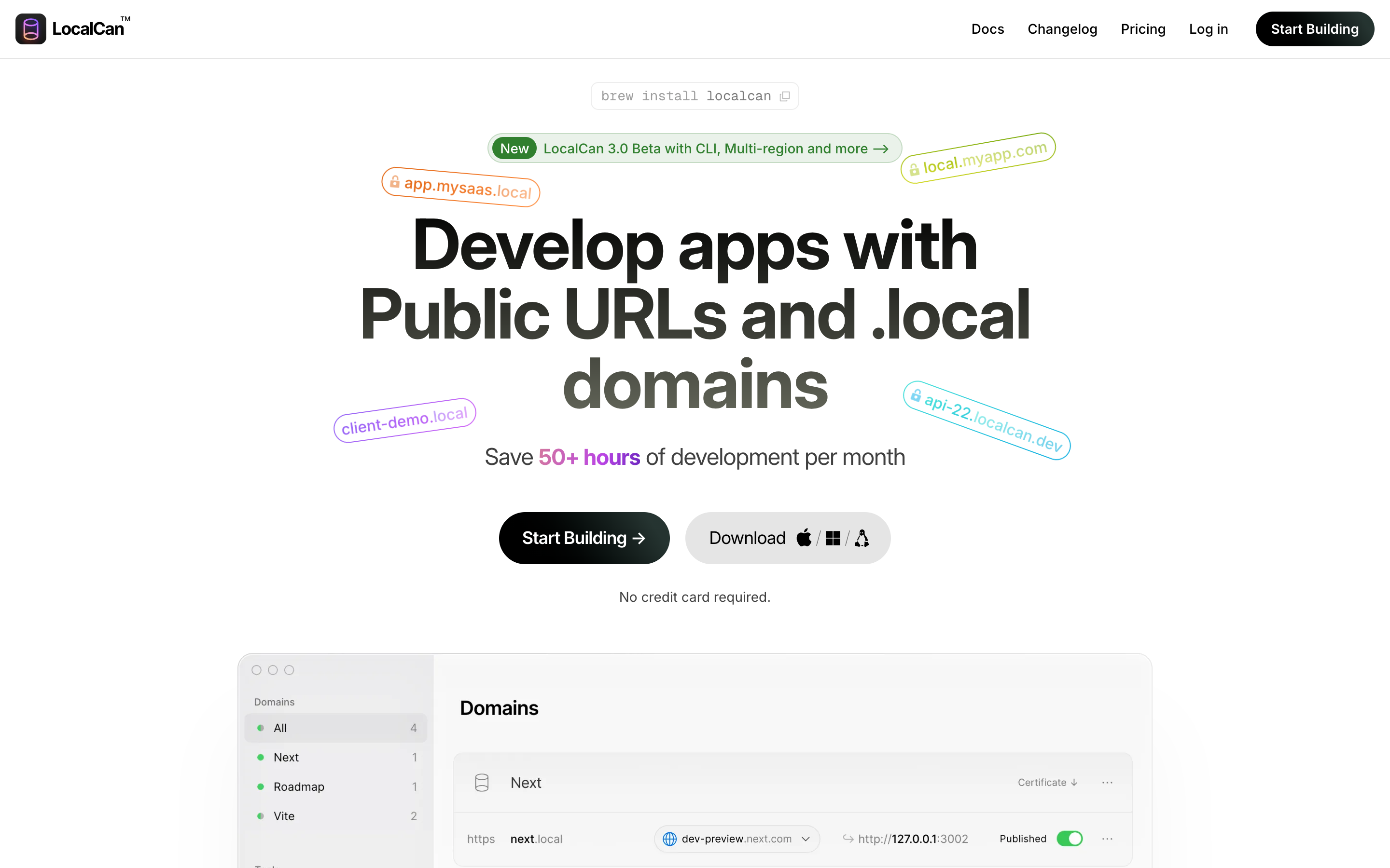 Localcan website screenshot