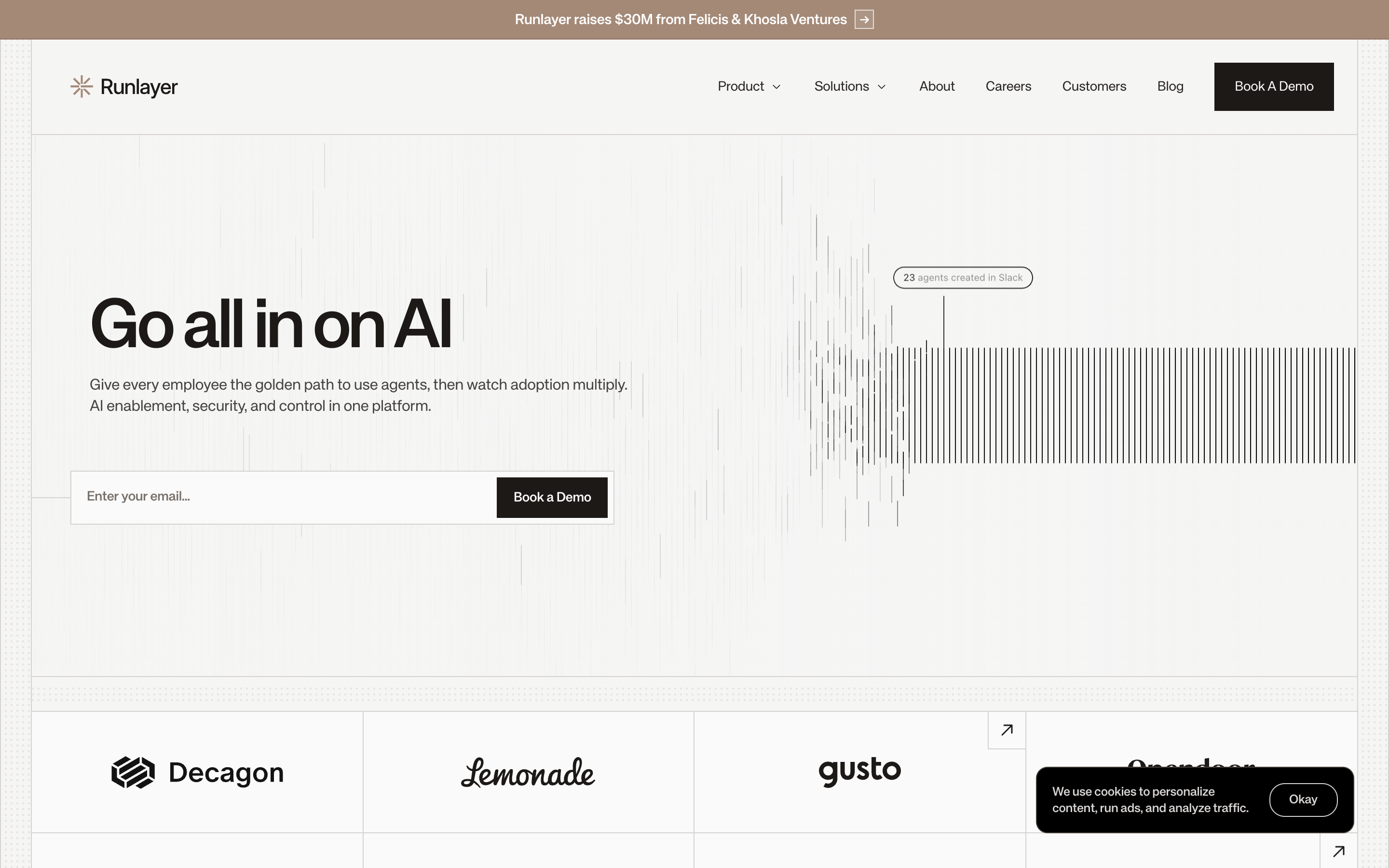 Runlayer website screenshot