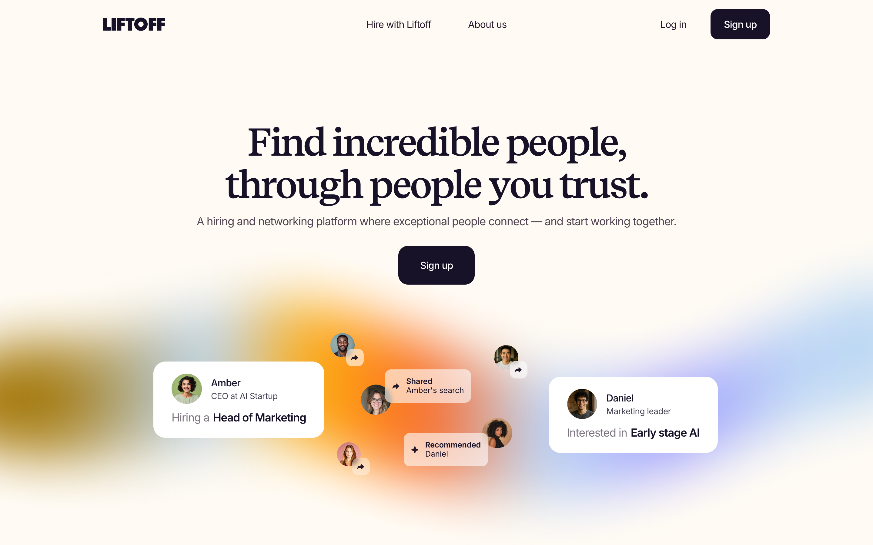Liftoff website screenshot