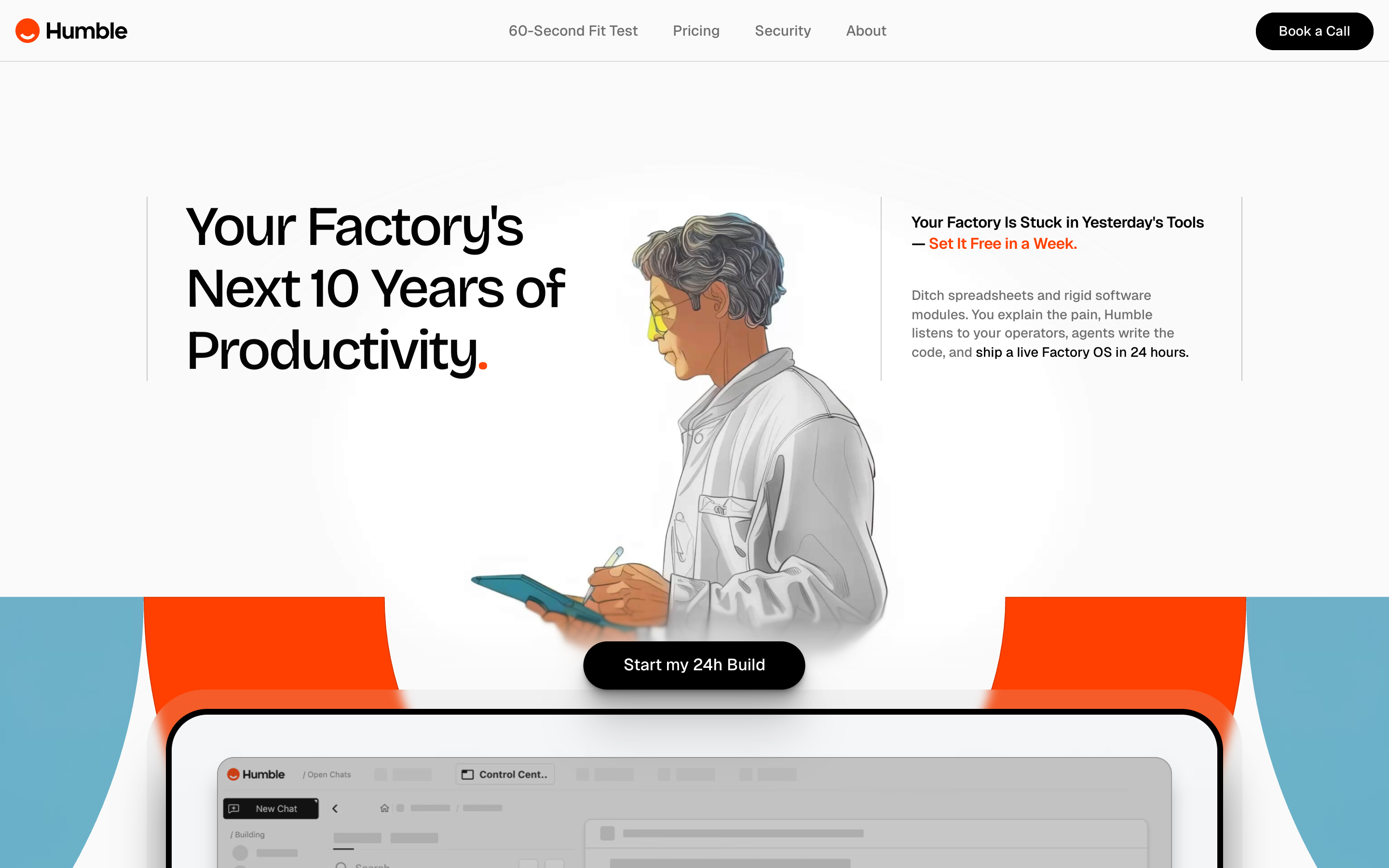 HumbleOps website screenshot