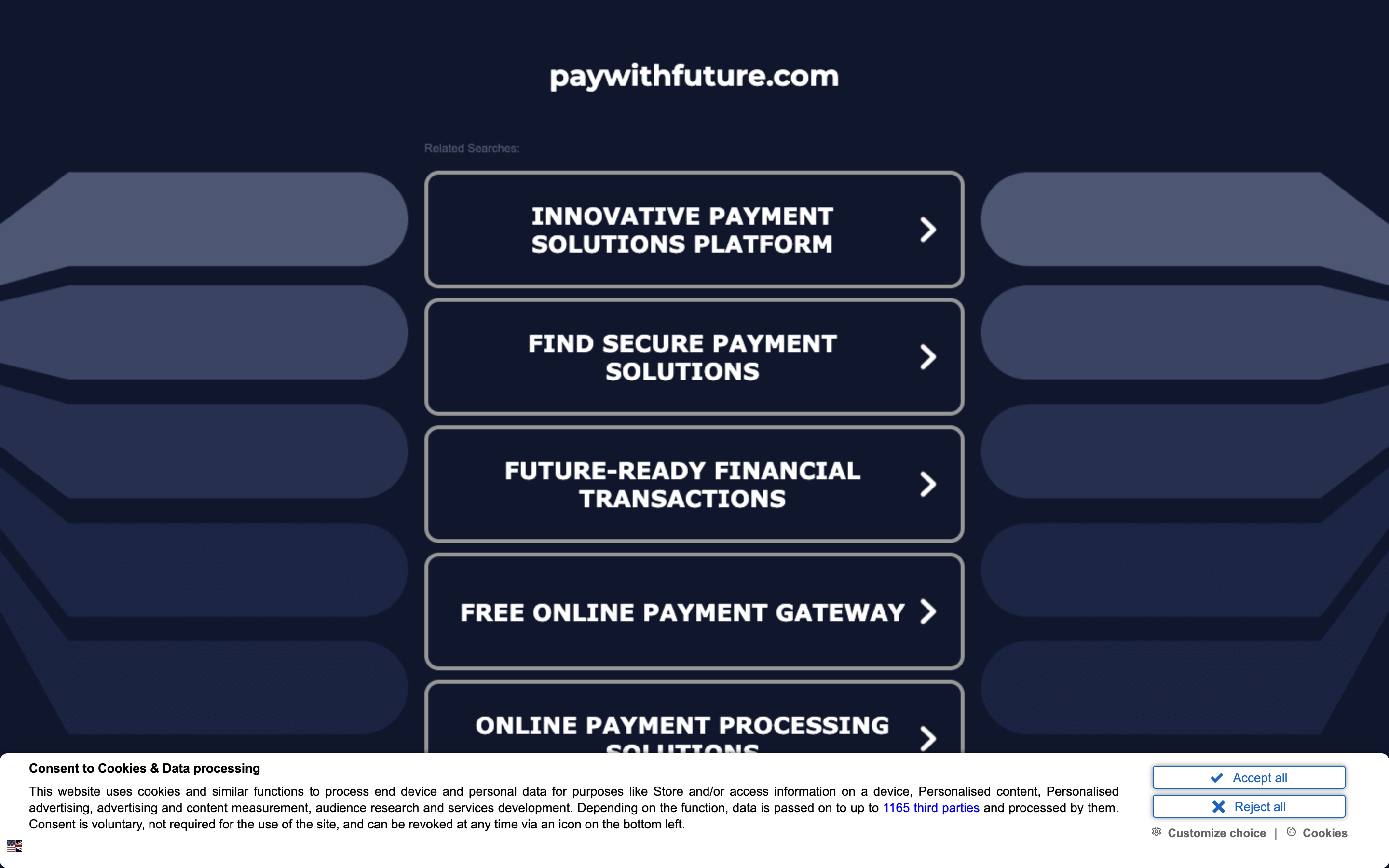 Paywithfuture website screenshot