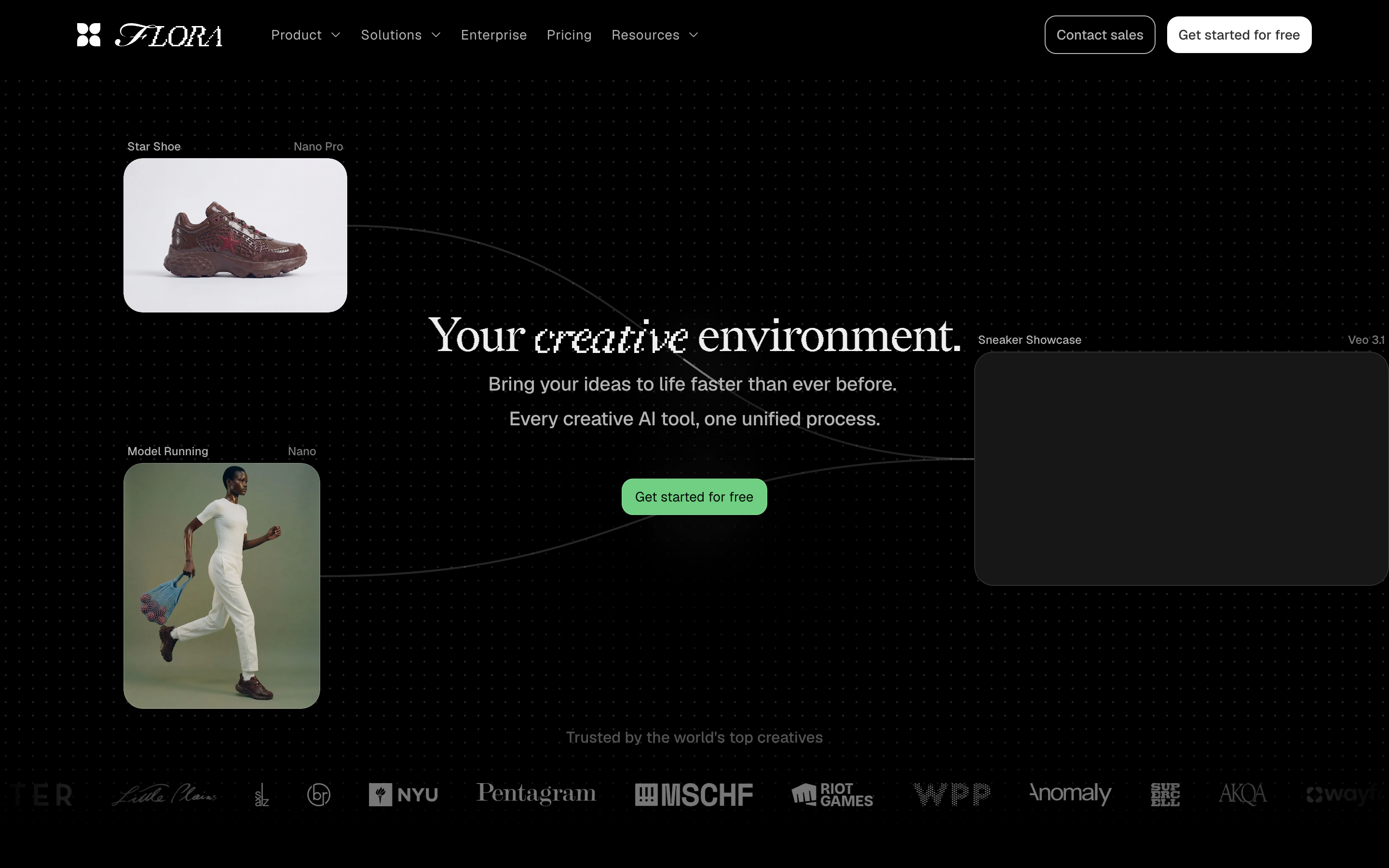Flora Fauna website screenshot