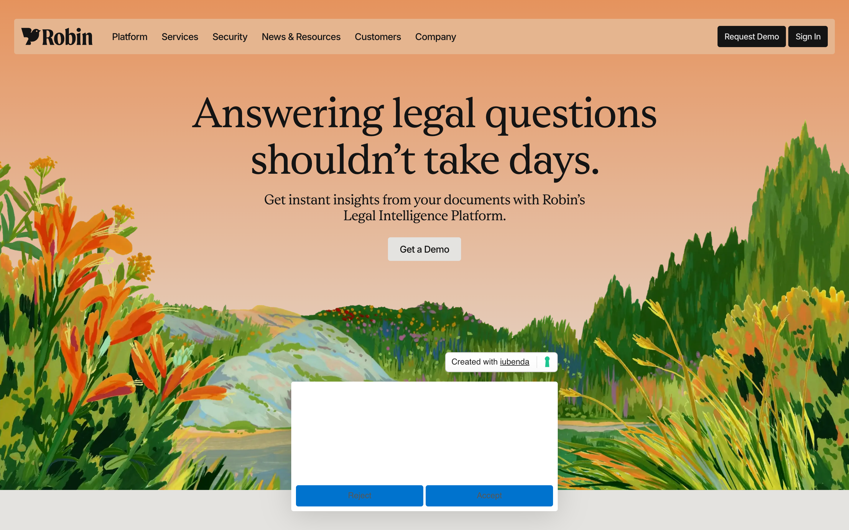 Robinai website screenshot
