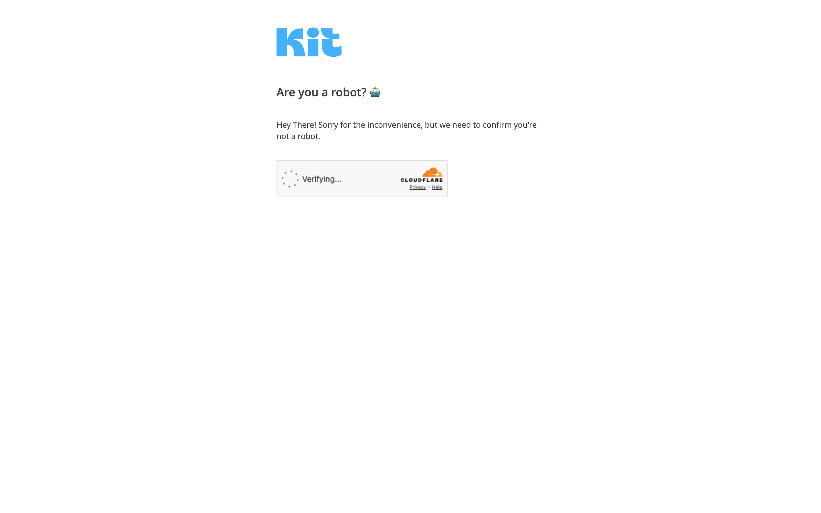 Convertkit website screenshot