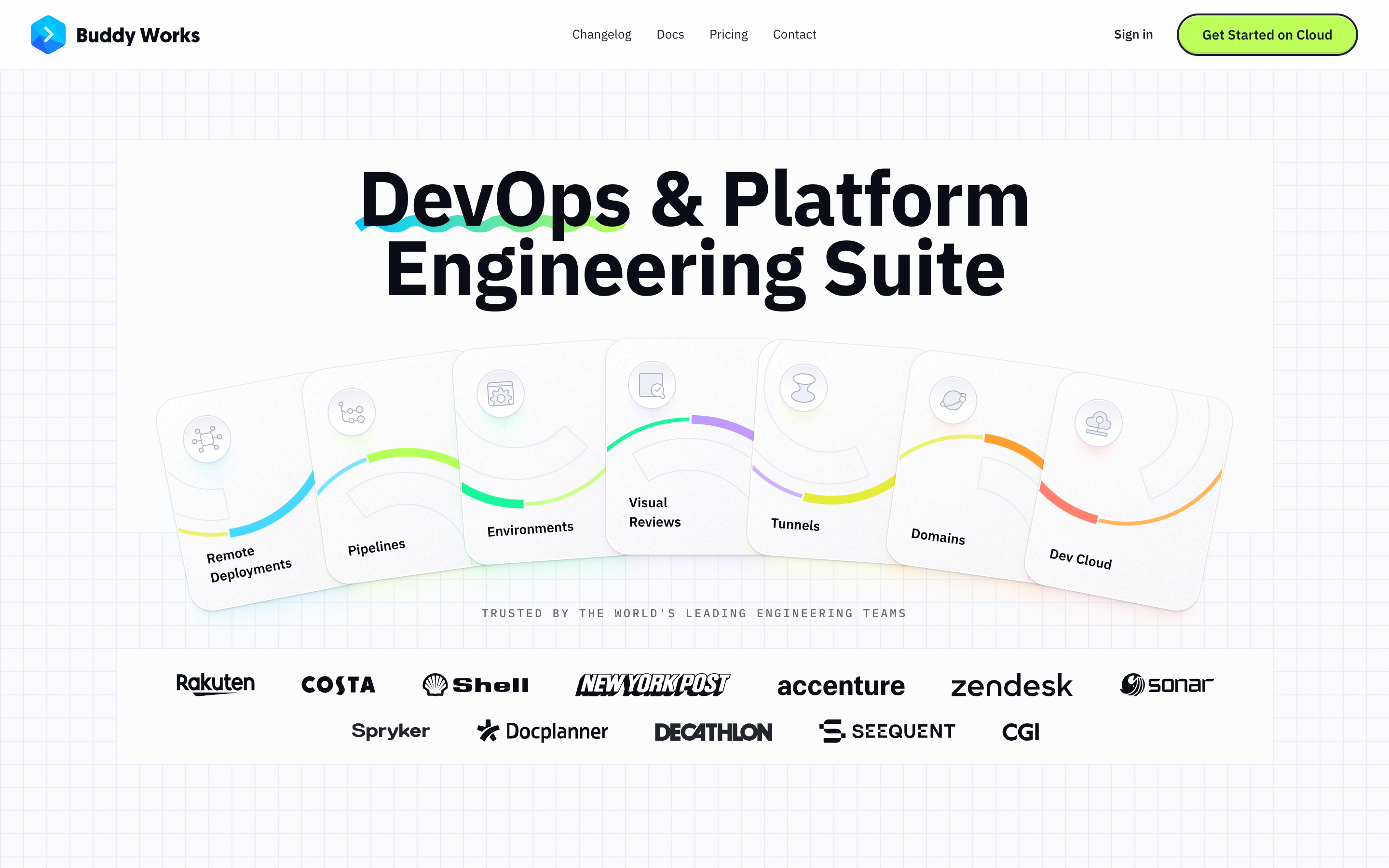 Buddy website screenshot
