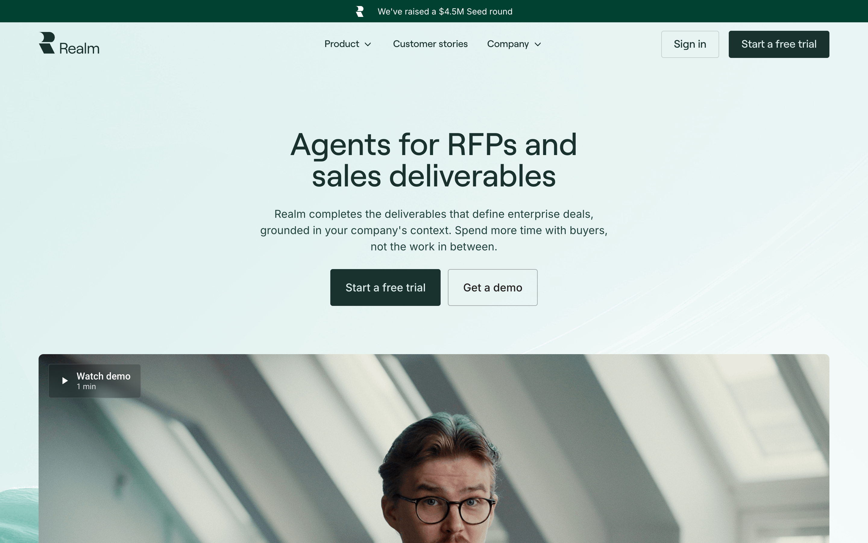 Withrealm website screenshot