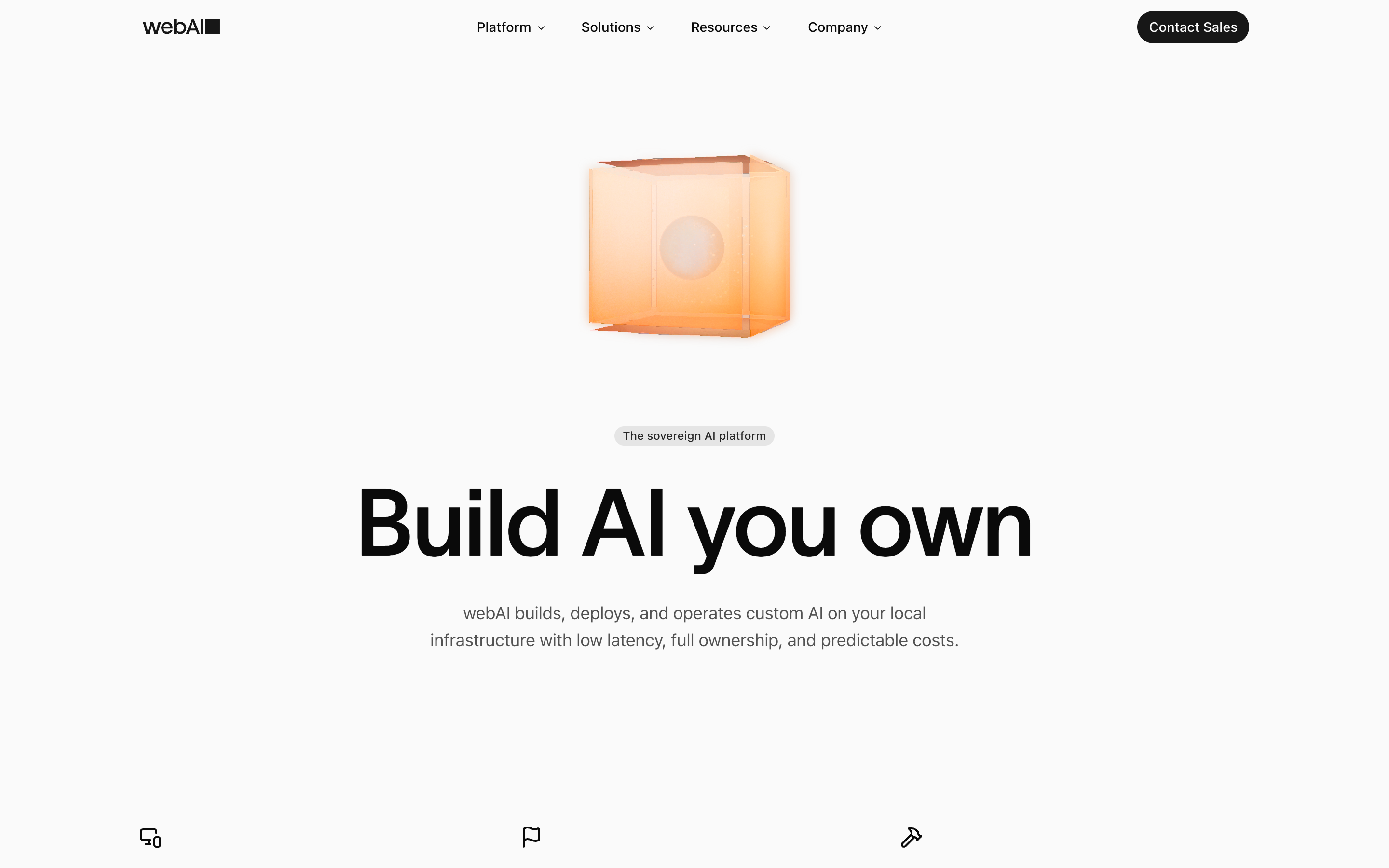 WebAI website screenshot