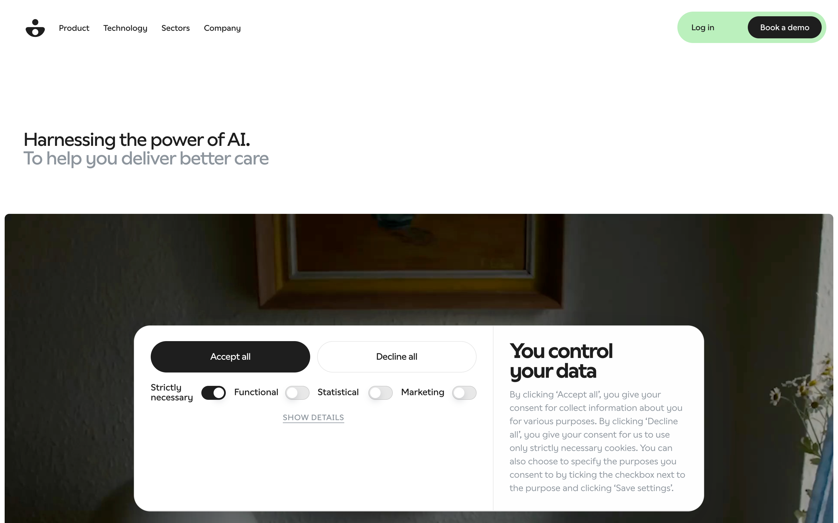 Teton website screenshot