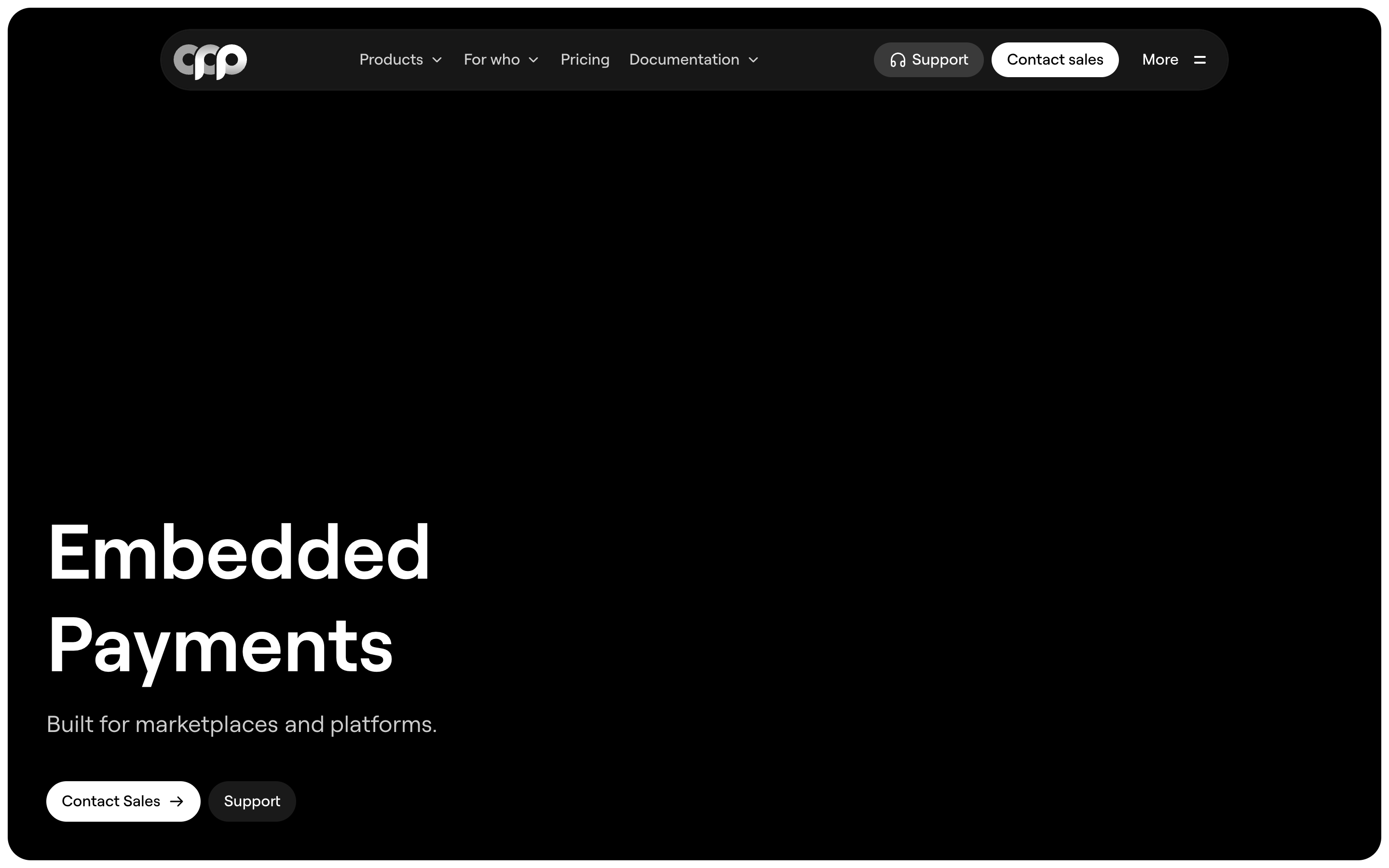 Onlinepaymentplatform website screenshot