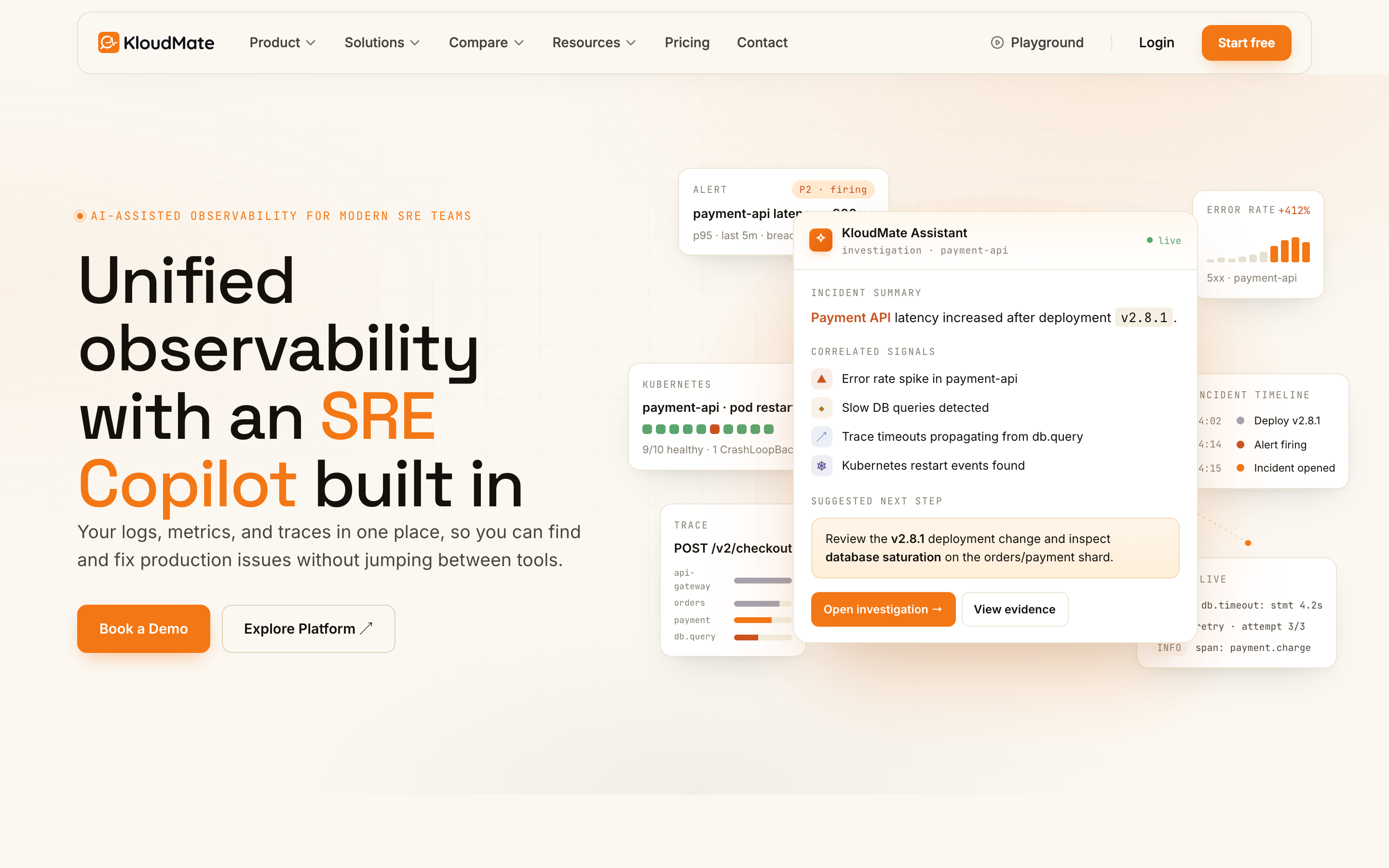 Kloudmate website screenshot
