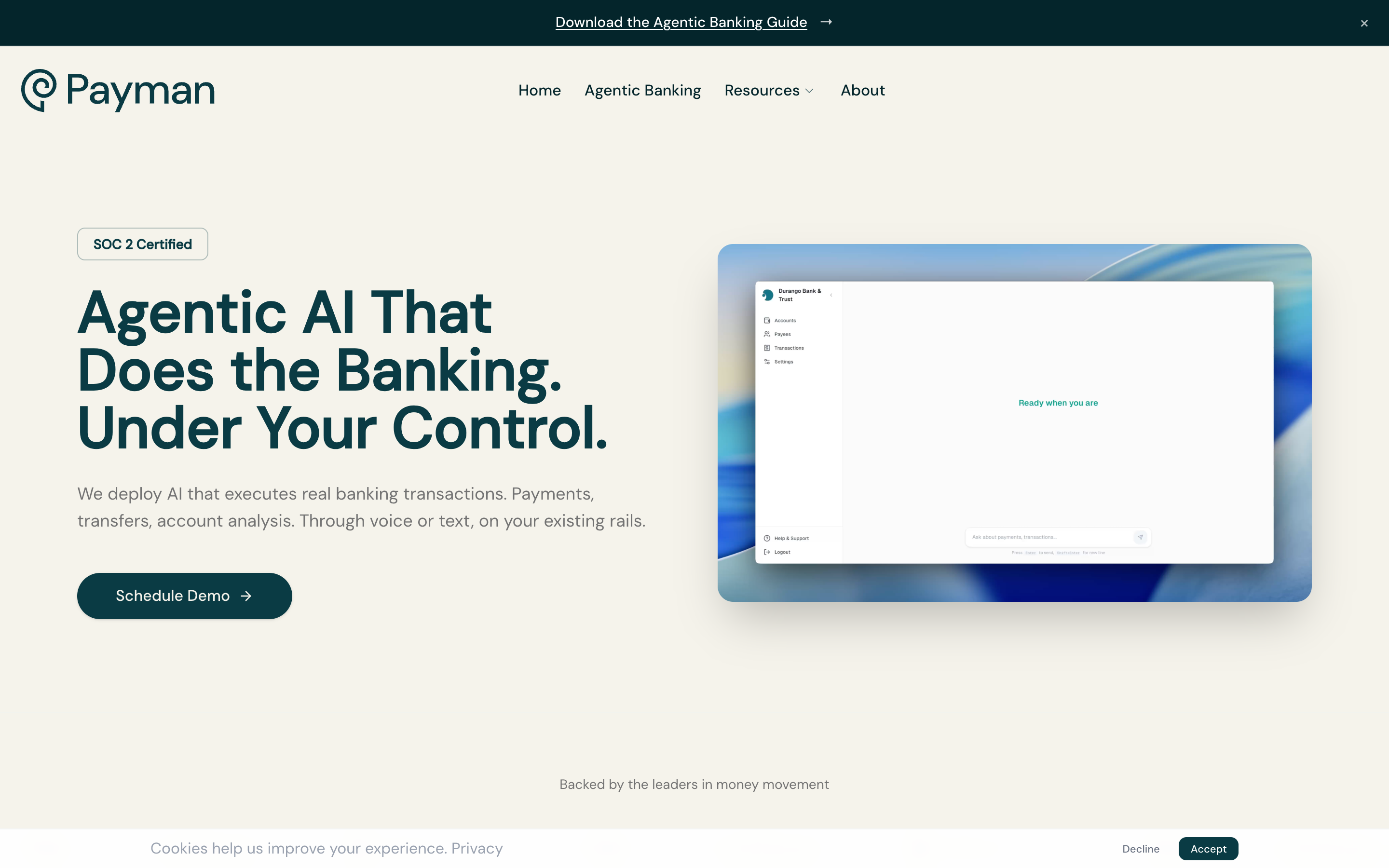Paymanai website screenshot