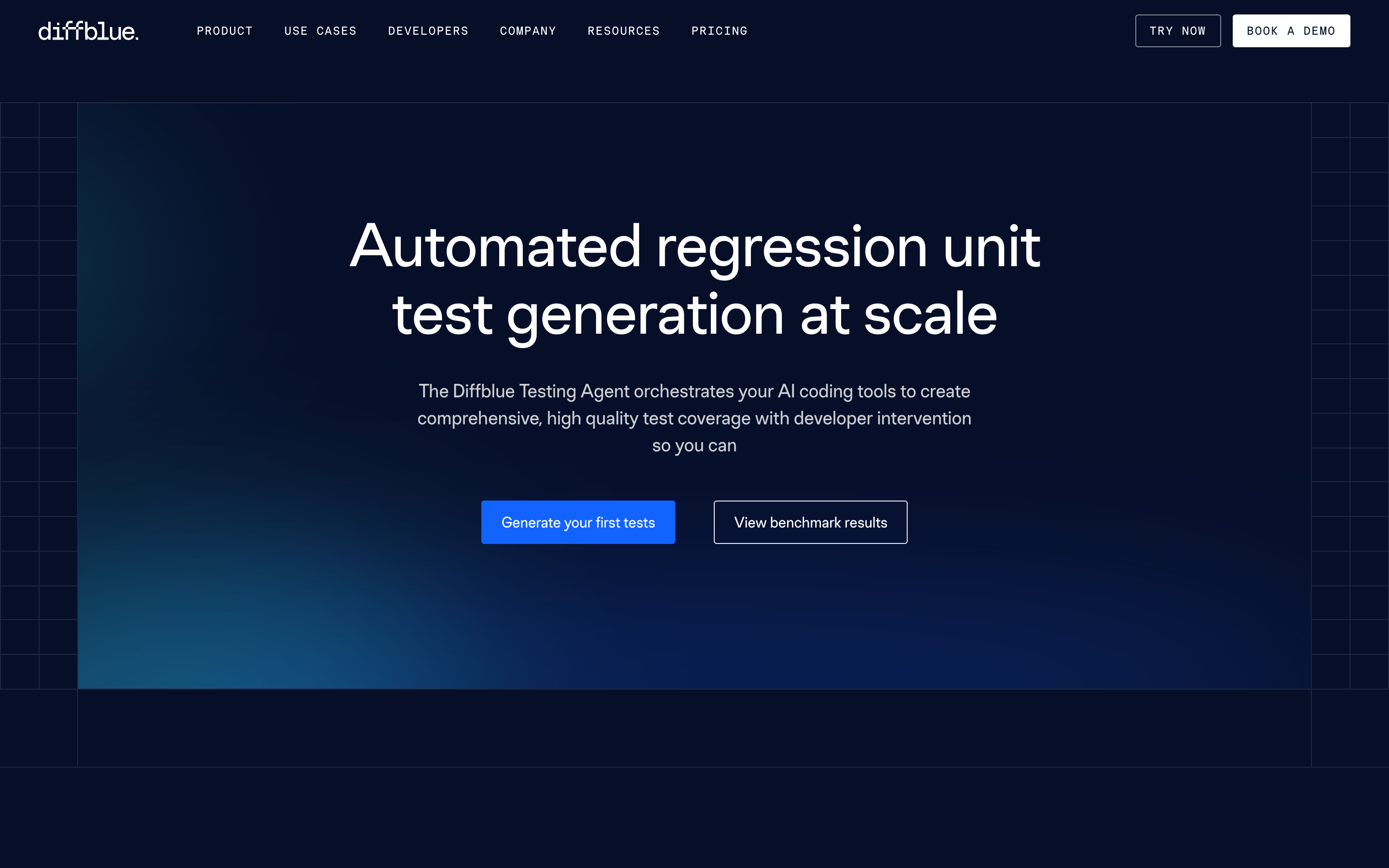 Diffblue website screenshot
