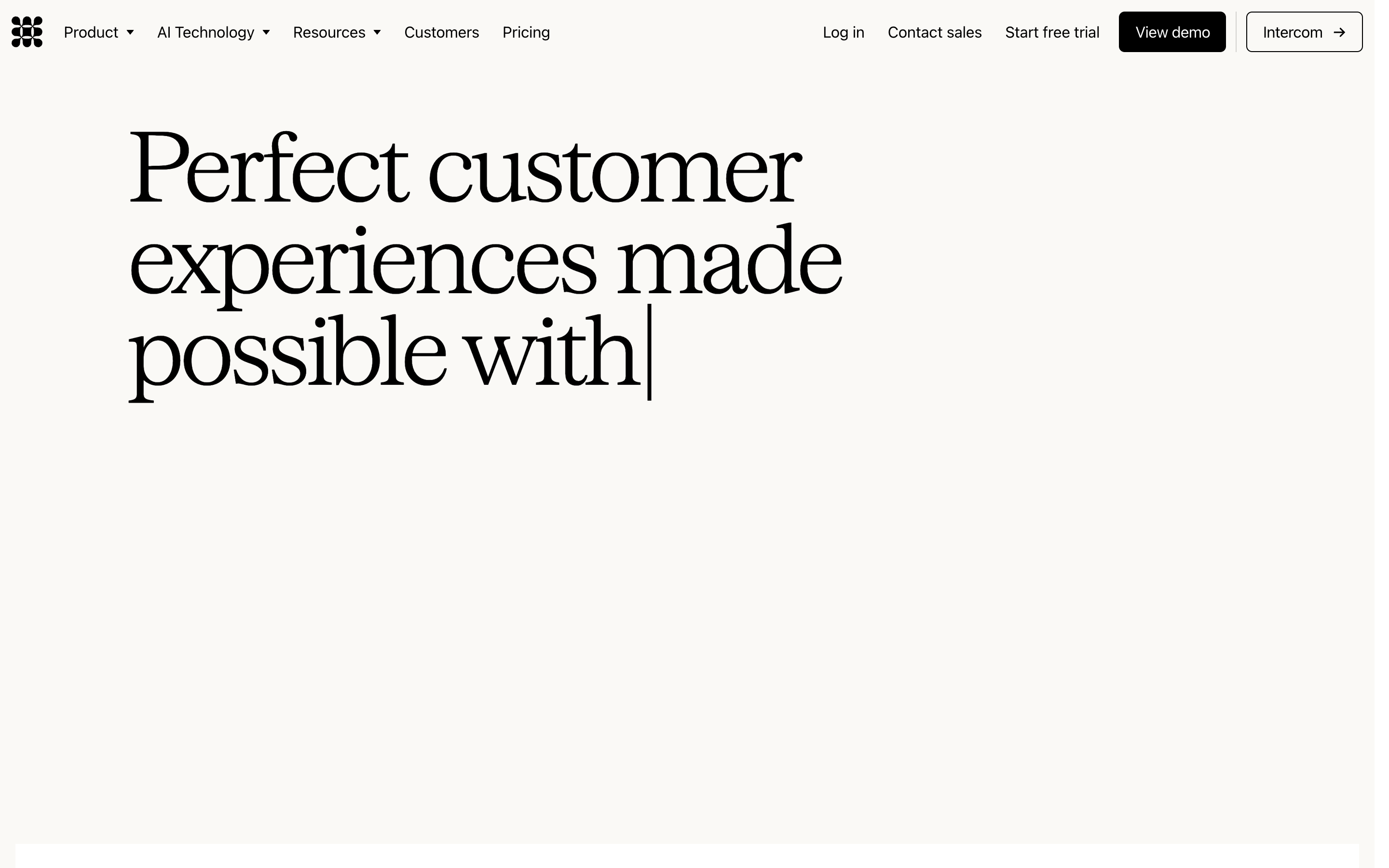 Fin website screenshot