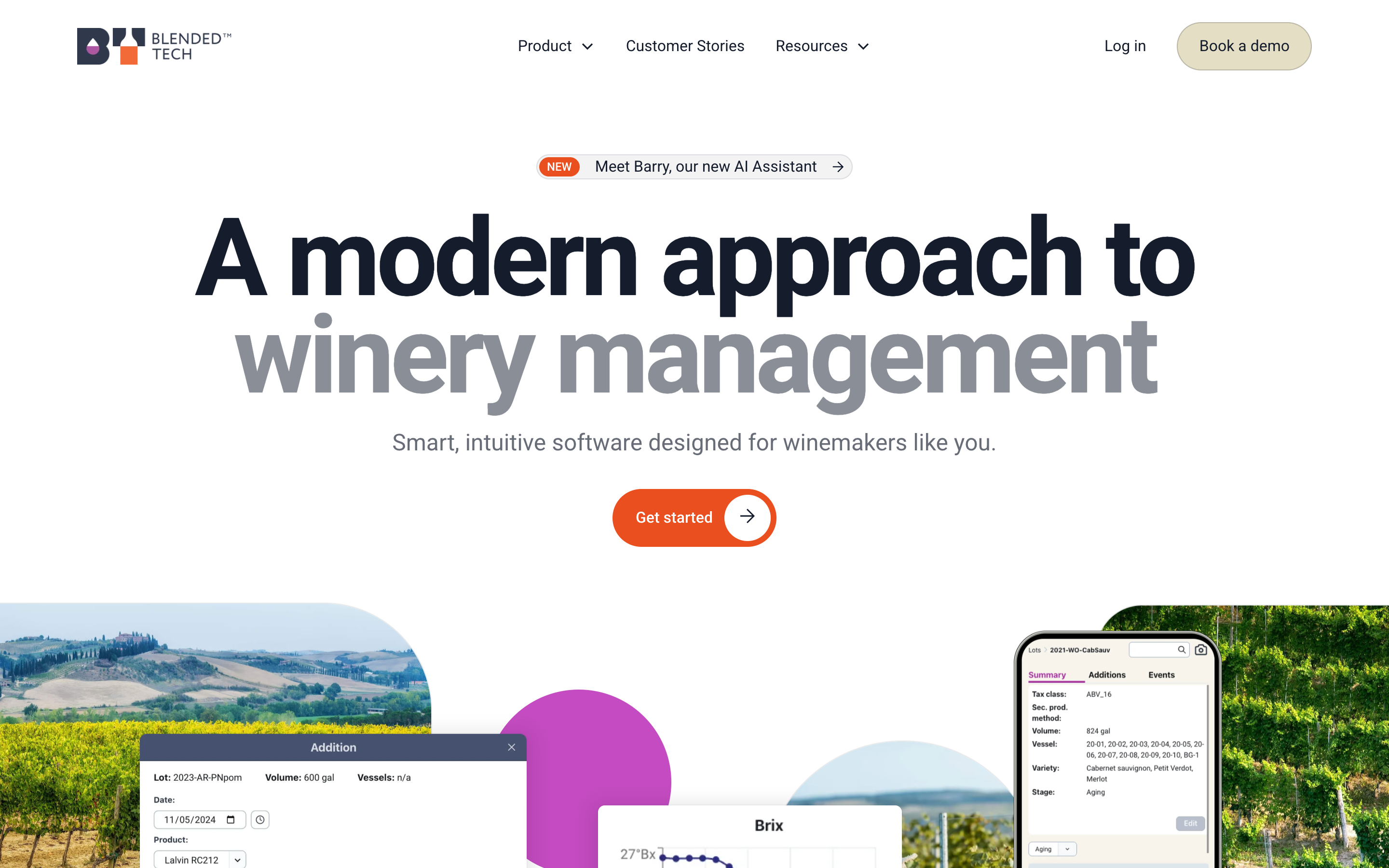 Blendedtech website screenshot