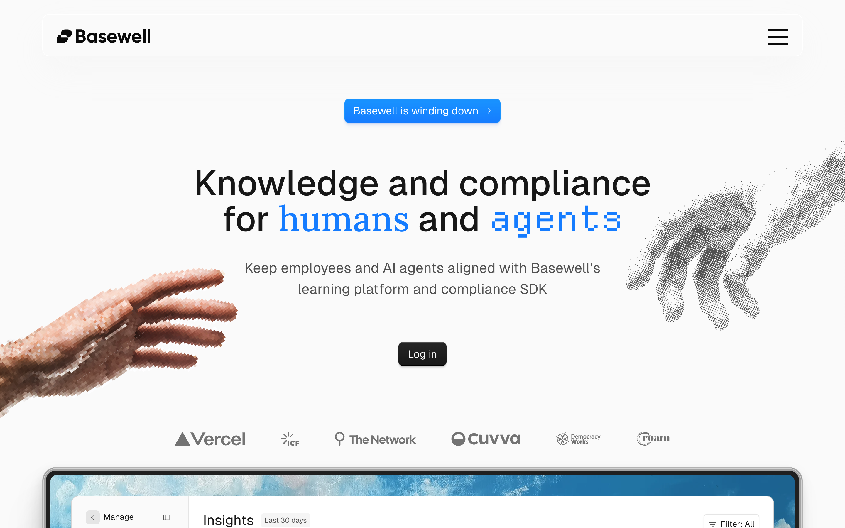 Basewell website screenshot